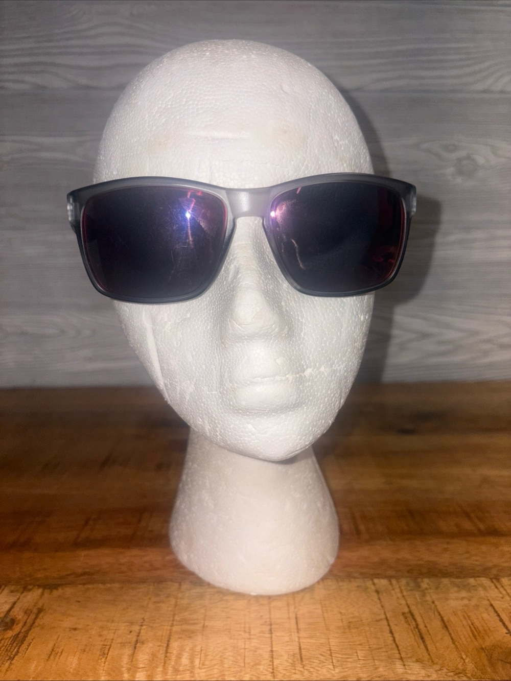 Rudy Project Sunglasses Spin Hawk SP31-38 Gray Clear with Red Gradient Lenses